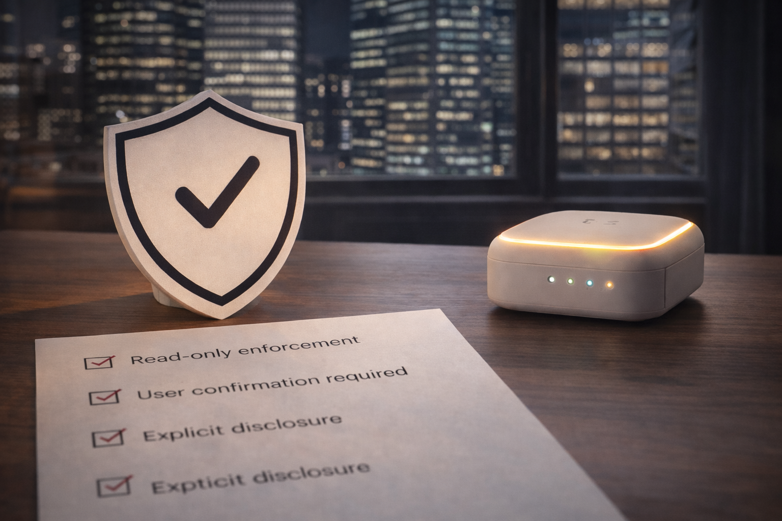 No silent actions: preview-only until you approve.